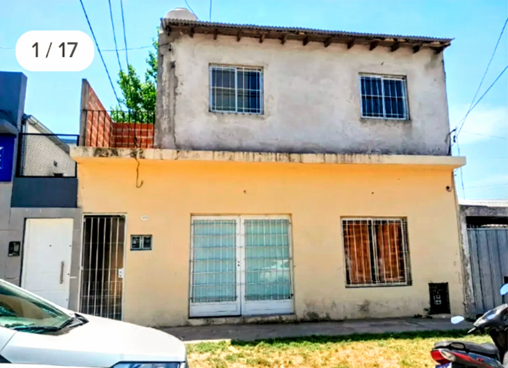 OPORTUNIDAD - CASA  CON DOS DORMITORIOS CON BUEN FONDO MAS UN DEPARTAMENTO-GRAL RODRIGUEZ GENTRO