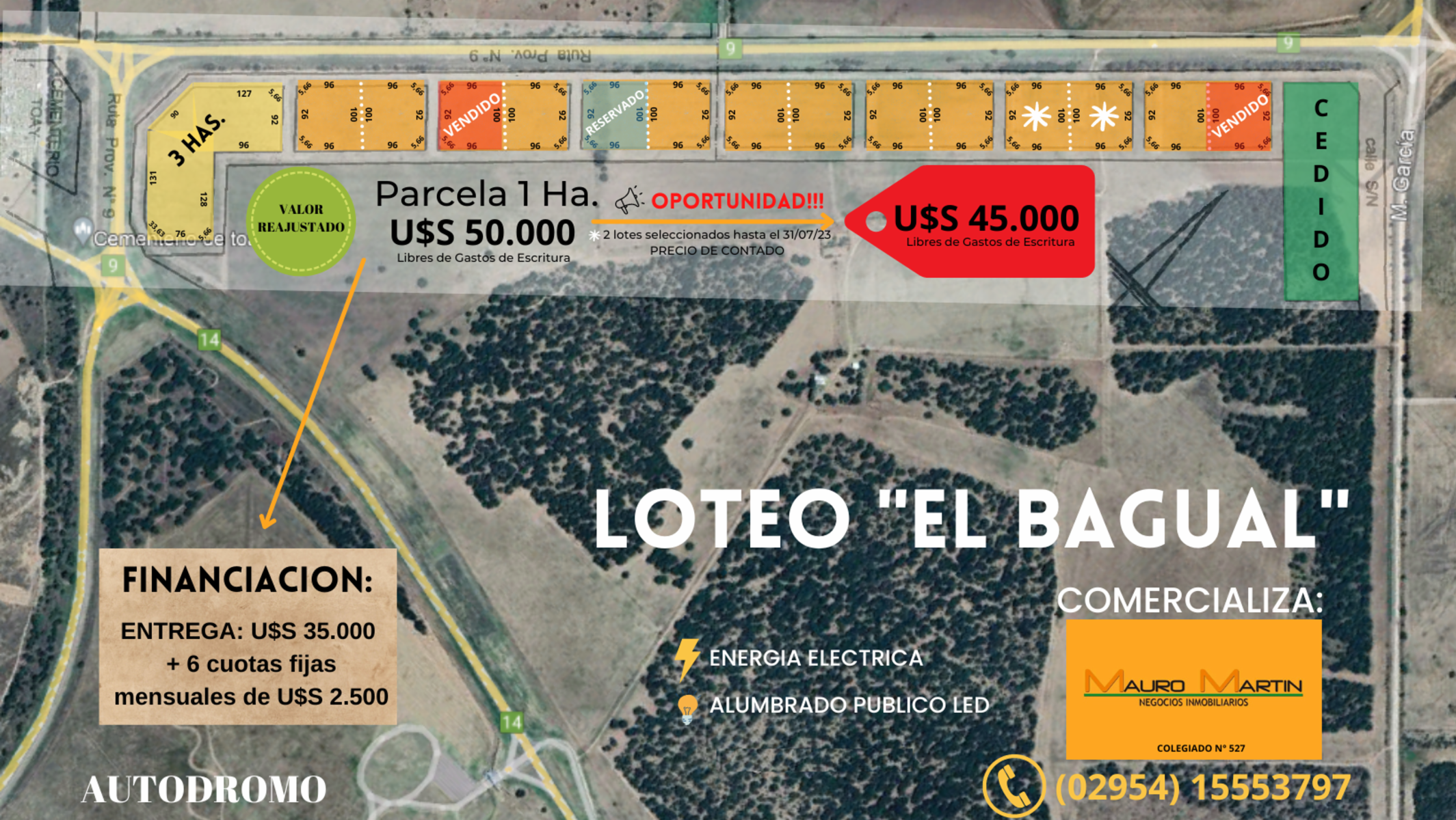 Planos de la propiedad