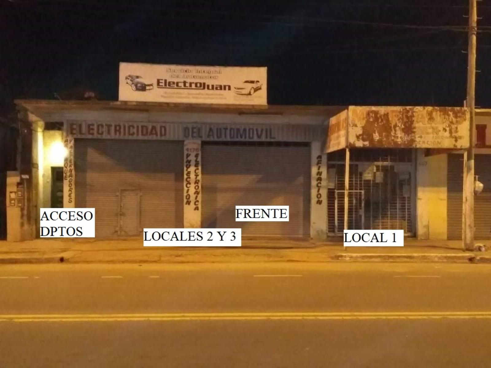 3 LOCALES, PREPARADOS PARA CONSTRUIR DOS PLANTAS MAS, Y 3 DPTOS, CON ESPACIO PARA OTRO