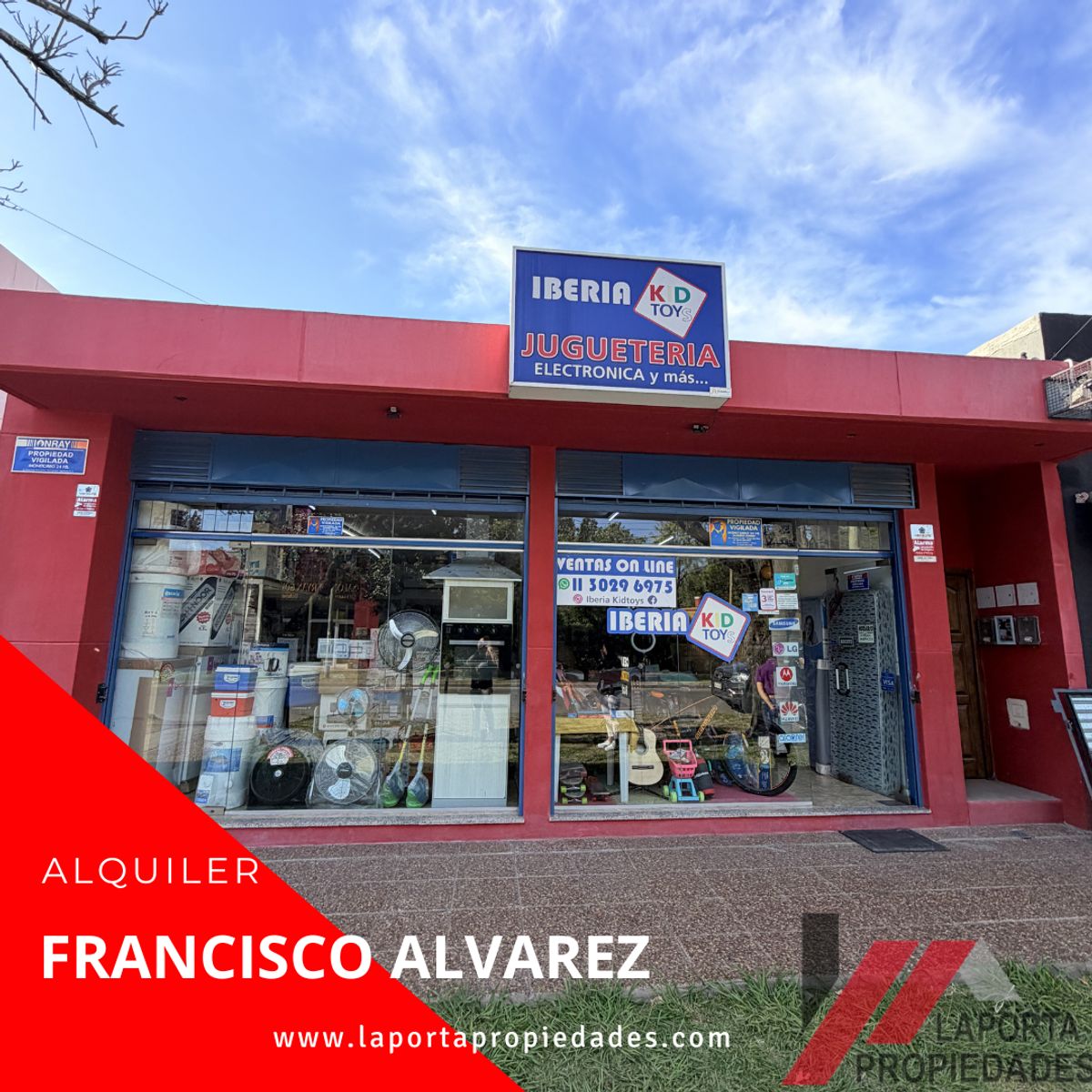 LOCAL EN ALQUILER EN FRANCISCO ALVAREZ