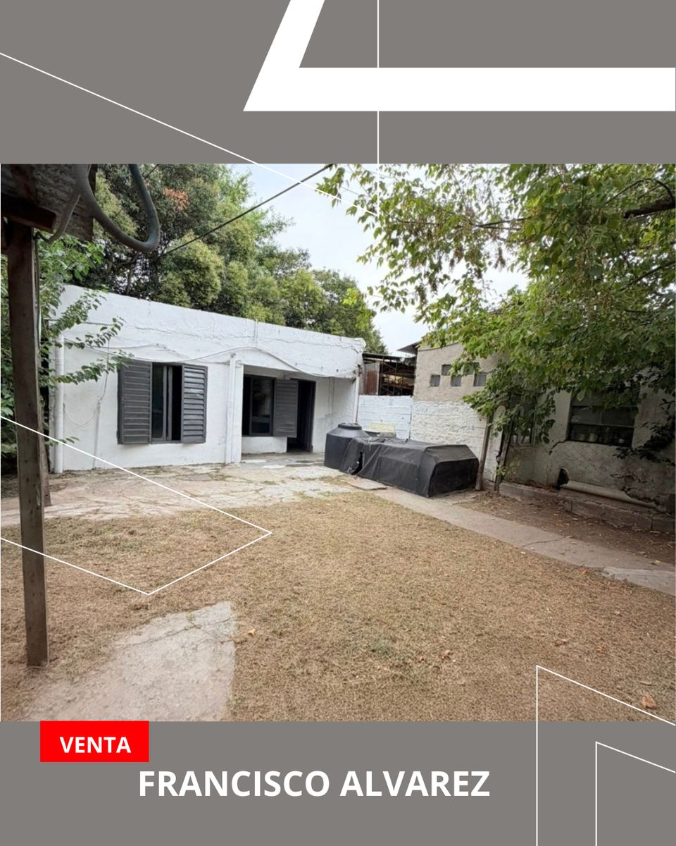 VENTA DE CASA Y DEPARTAMENTO EN CENTRO DE FRANCISCO ALVAREZ