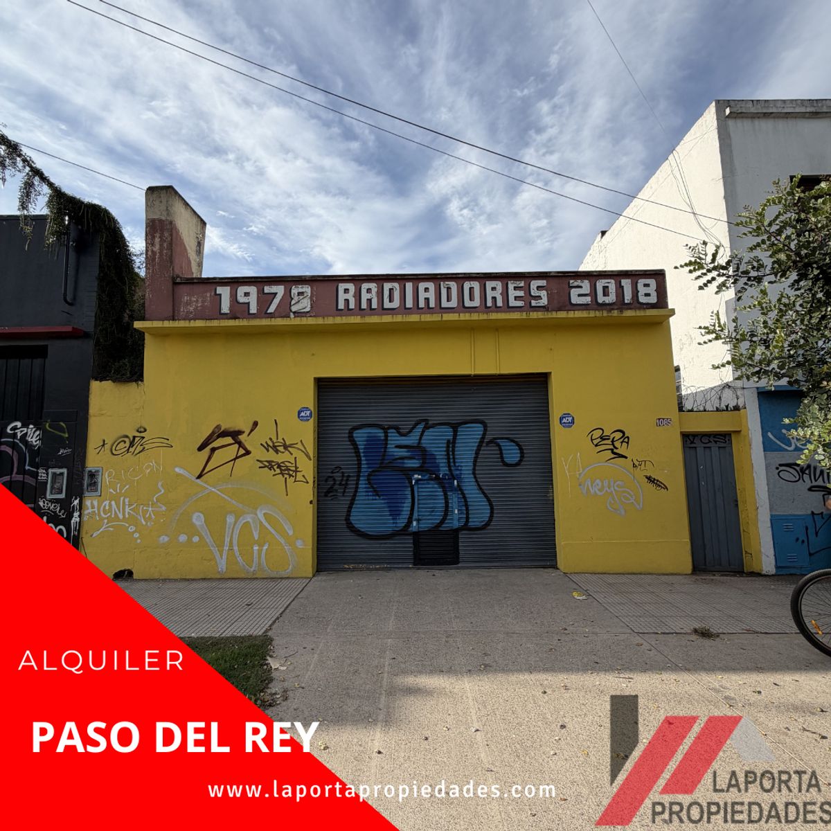 GALPON EN ALQUILER EN PASO DEL REY