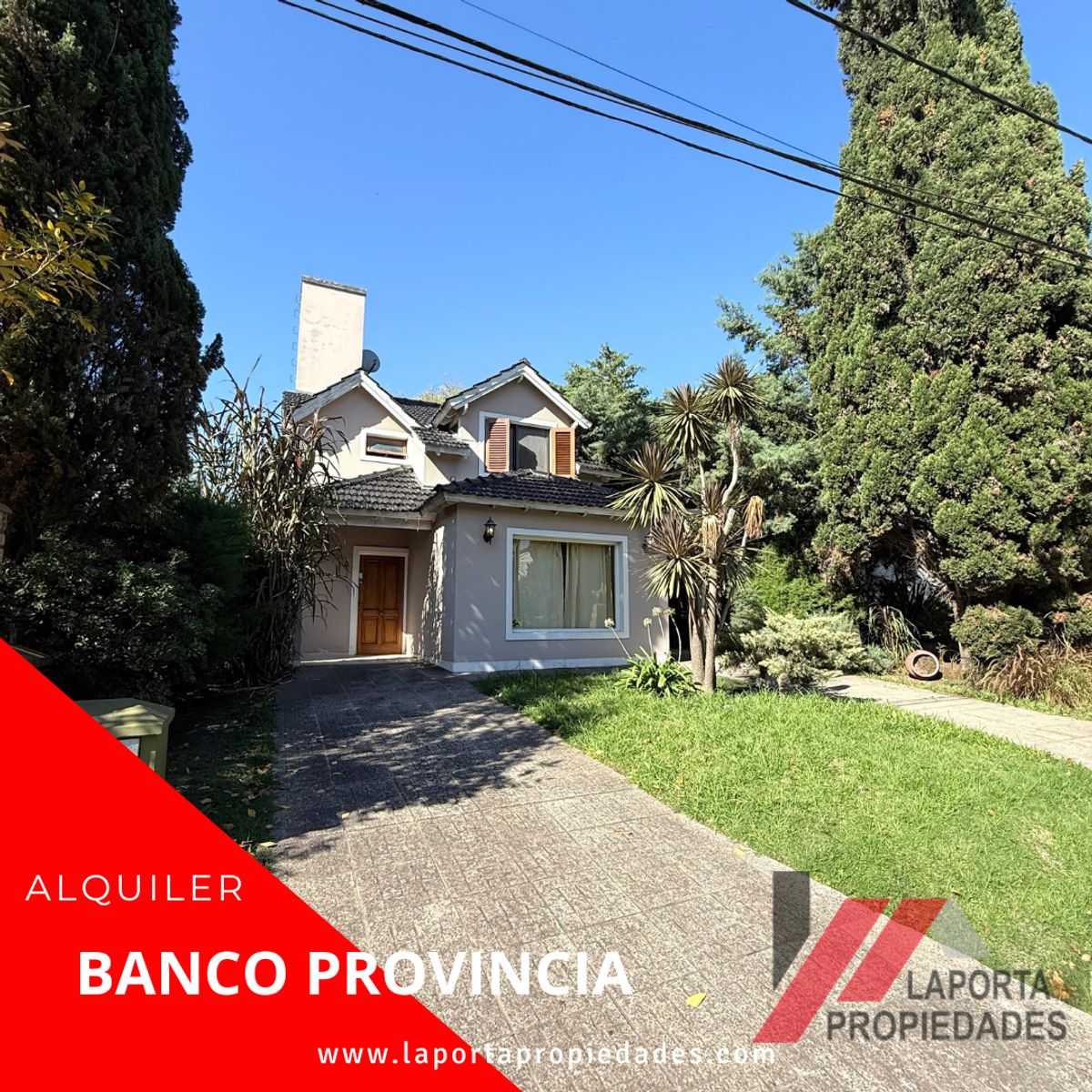 CASA EN ALQUILER EN BANCO PROVINCIA