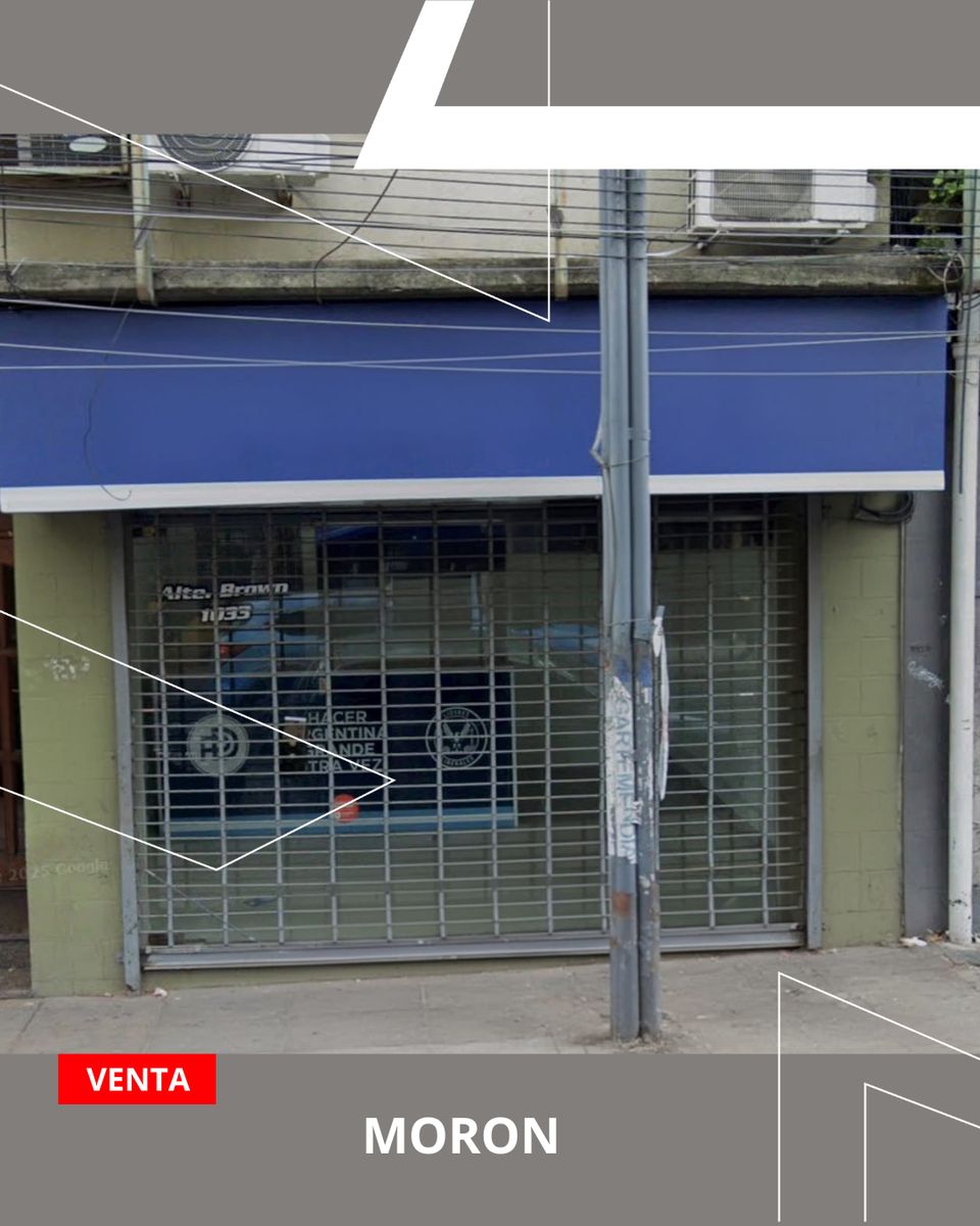 LOCAL A LA VENTA EN EL CENTRO DE MORON