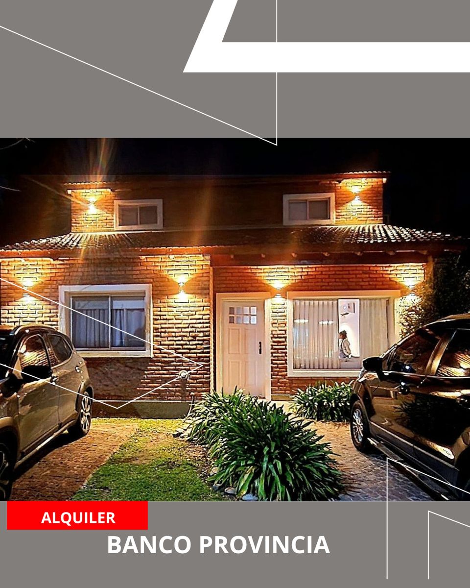 ALQUILER TEMPORAL EN BANCO PROVINCIA