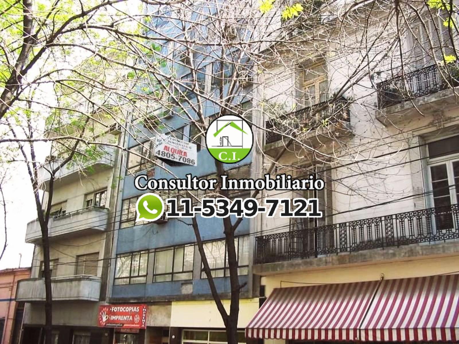 Luminoso Departamento al Frente c/Bajas Expensas en Balvanera