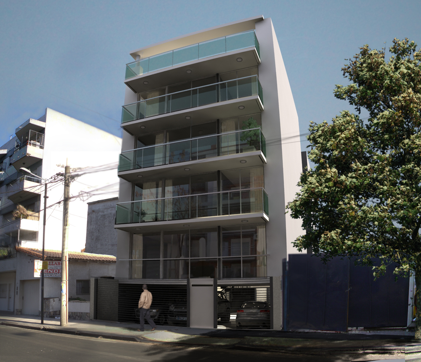 Departamento de 2 ambientes a estrenar  de gran calidad. con cochera y baulera.