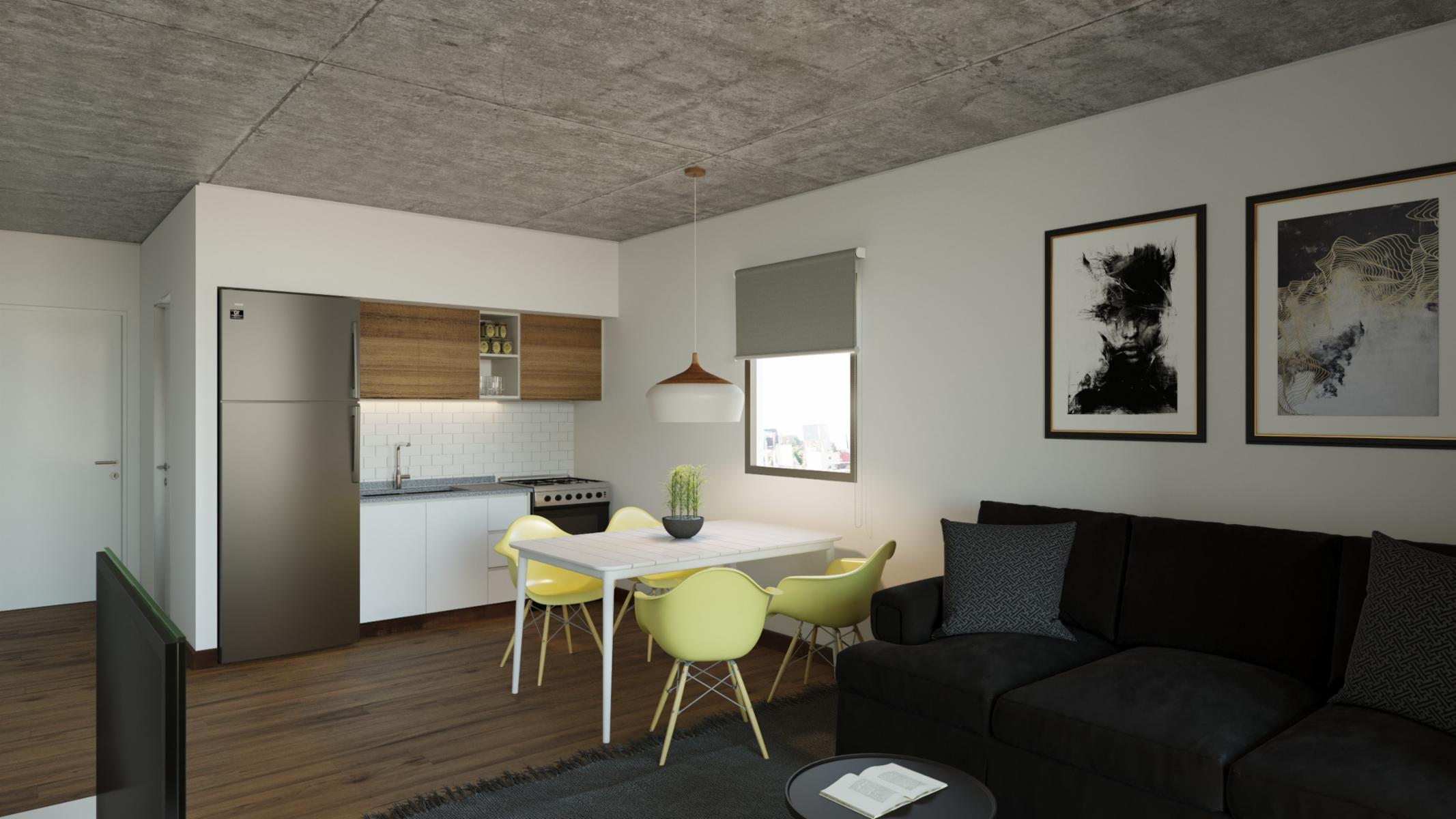Ciudadela, Departamento  de 2 Ambientes CON BALCÓN AMPLIO, PARRILA Y LAVADERO  1A