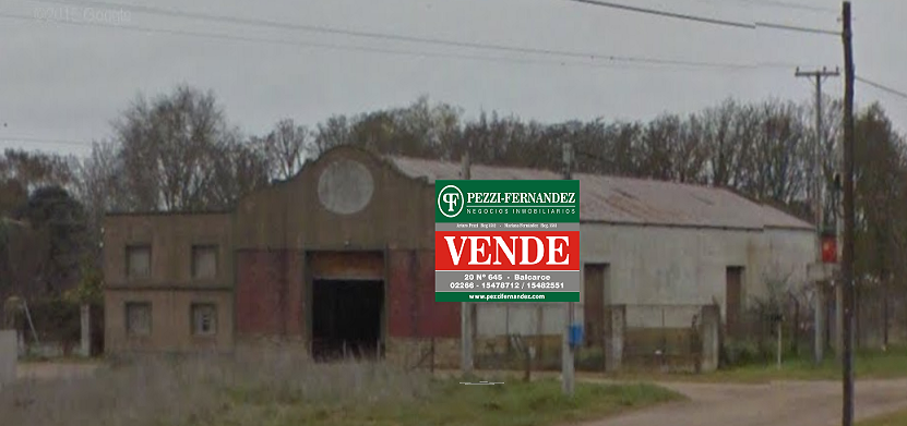 GALPÓN CON CASA Y LOTES. Sobre Autovìa 2 Km 344. 
