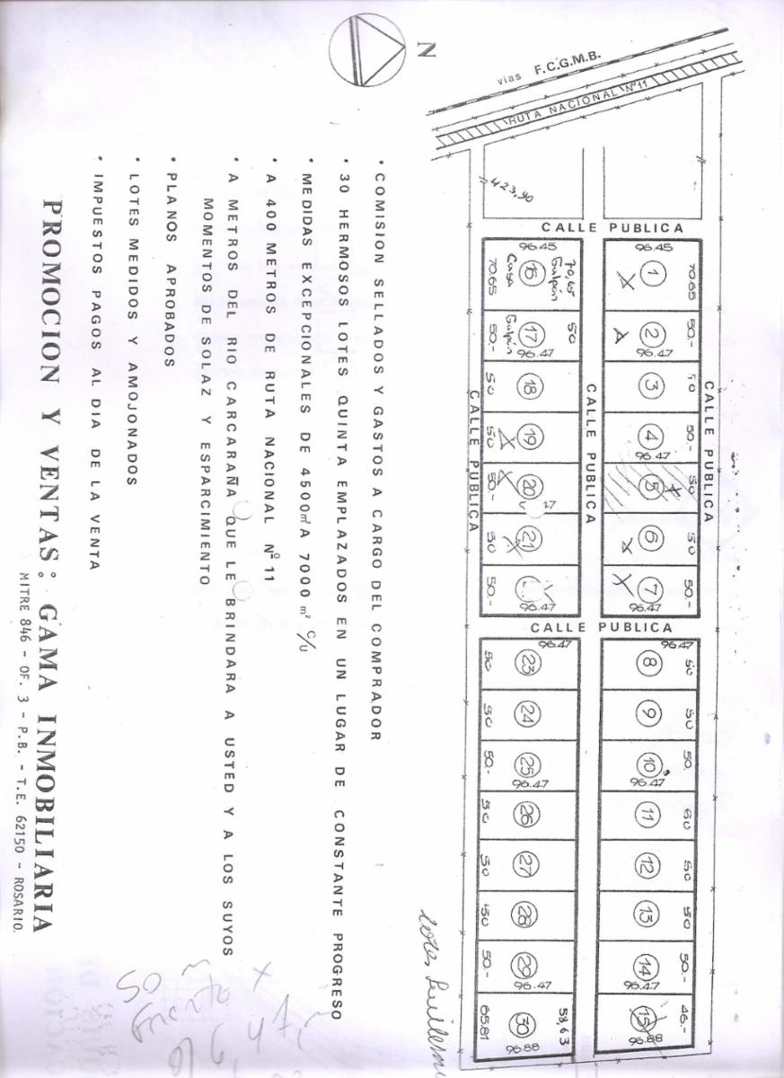 FRACCIÓN DE TERRENO EN OLIVEROS