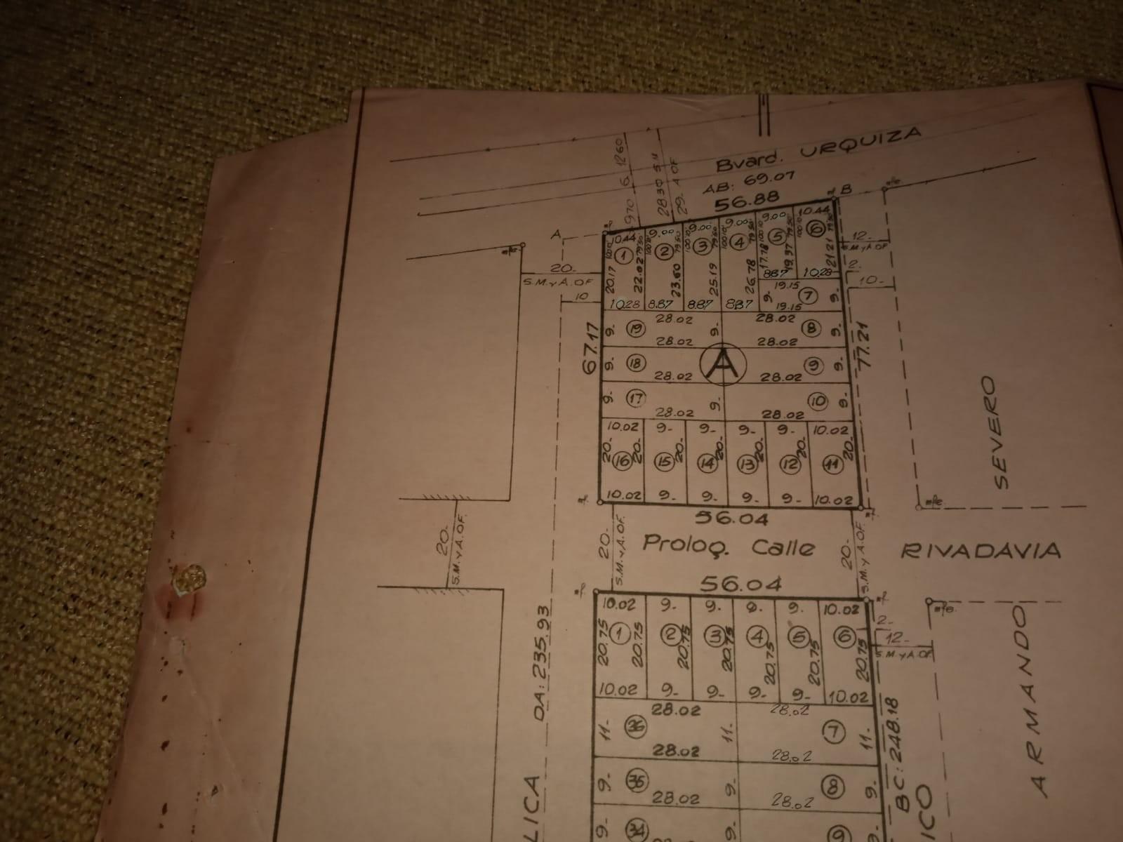 lotes en san lorenzo 9 de frente por 20 me de fondo,  con escrituración inmediata.