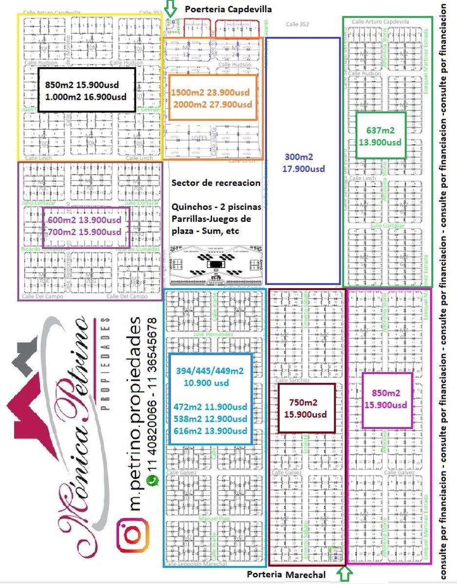 Planos de la propiedad