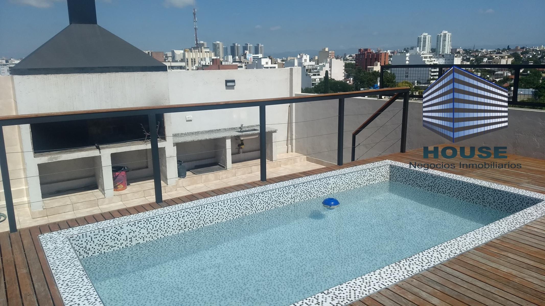 Bº GRAL PAZ -MUY LUMINOSO C/ BALCON EDIFICIO C/ PISCINA Y ASADORES