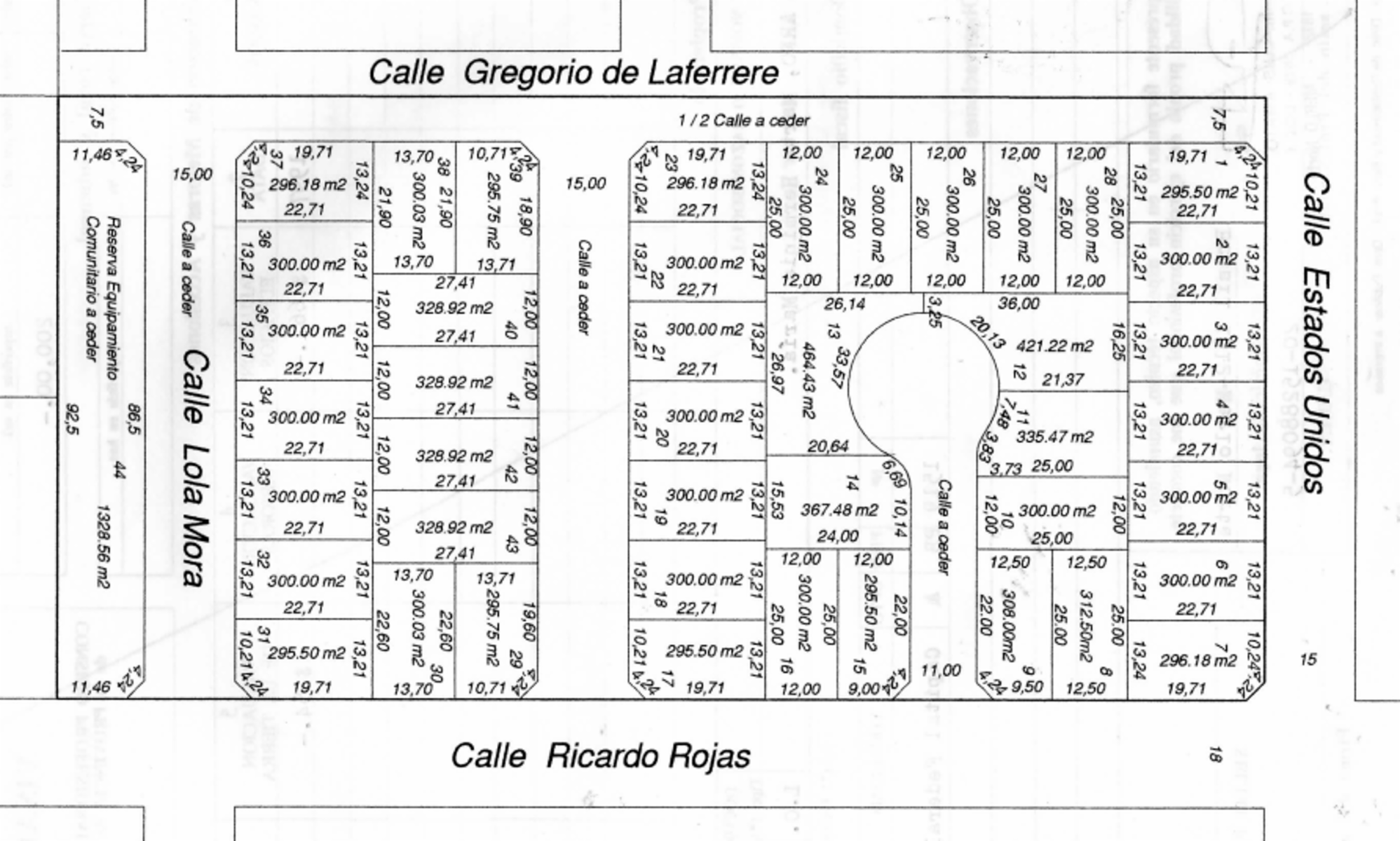 Planos de la propiedad