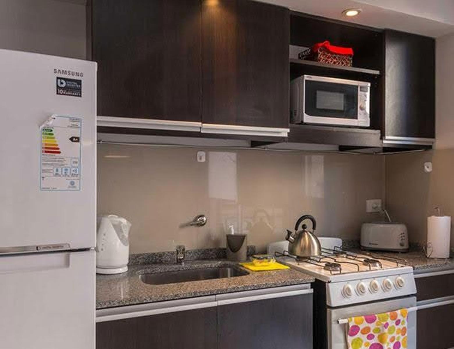 Alquiler temporario - Almagro - Monoambiente amueblado.