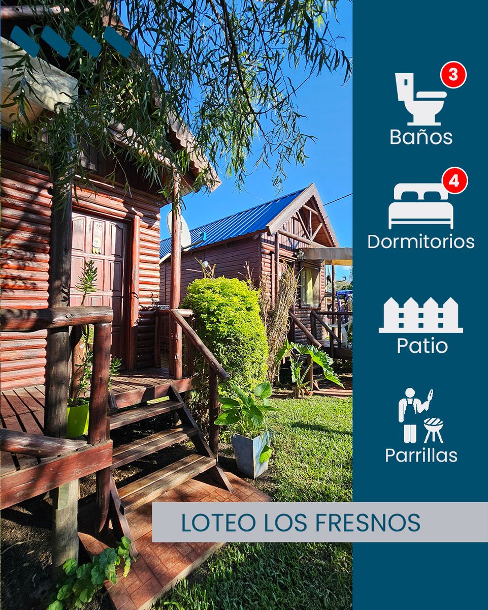 Venta Complejo Atayfú. 3 cabañas de madera totalmente equipadas.Homologadas para alojamiento turístico.