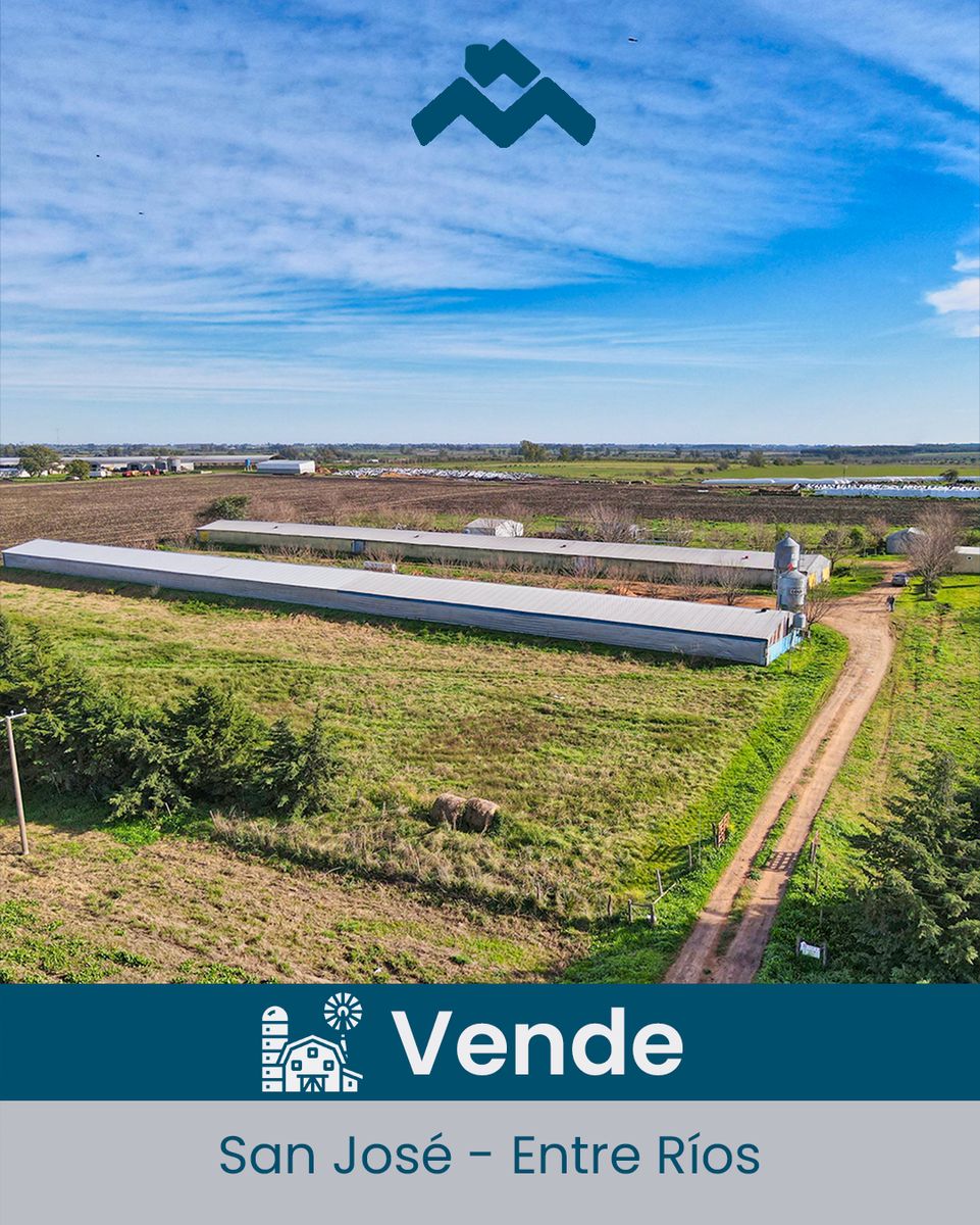 Granja avícola San José en venta. Colón, Entre Ríos