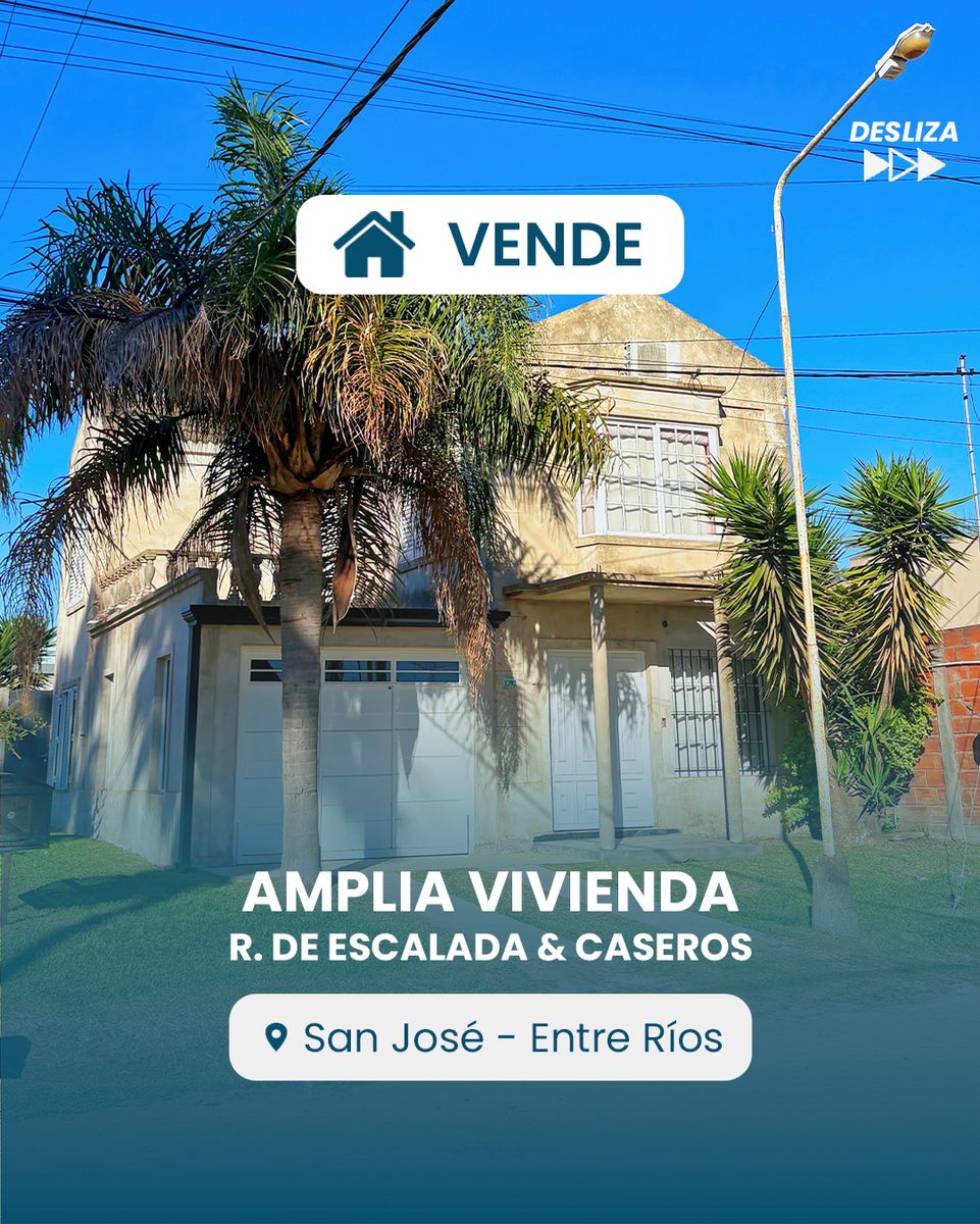 Vivienda familiar en venta San José - Esquina Remedios de Escalada y Caseros