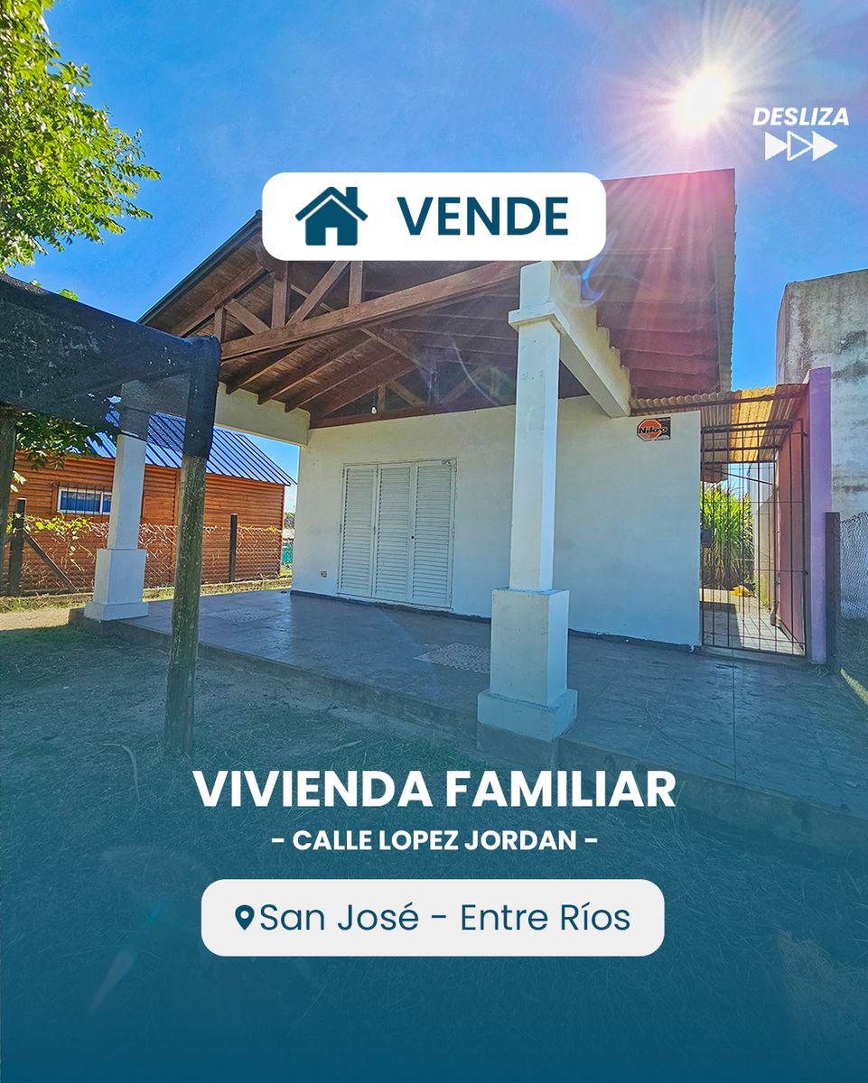 Casa con lote amplio en San José