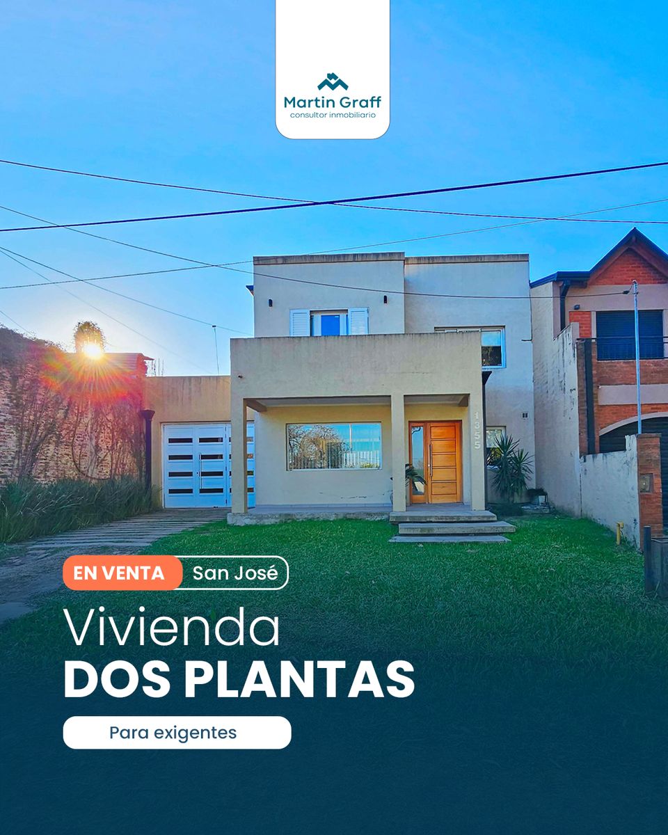 Casa en venta en San José | Dos plantas sobre Bastián