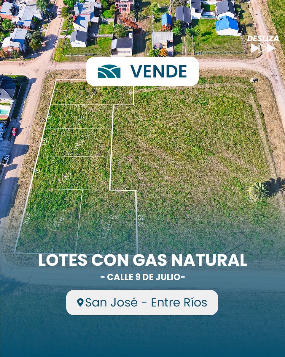 Lotes zona alta San José