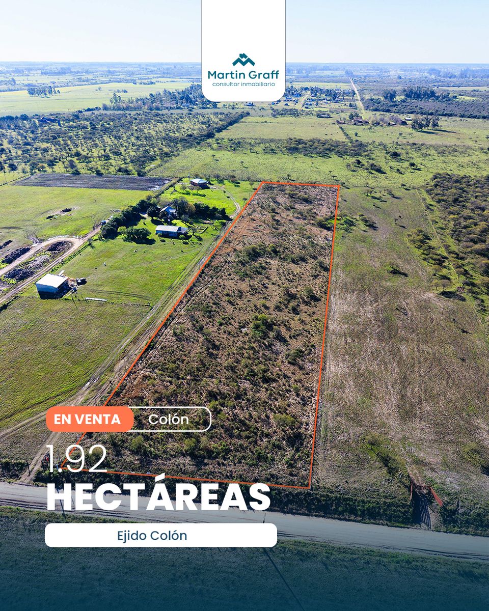 Terreno de 1,92 hectáreas en Colón | Ejido Colón