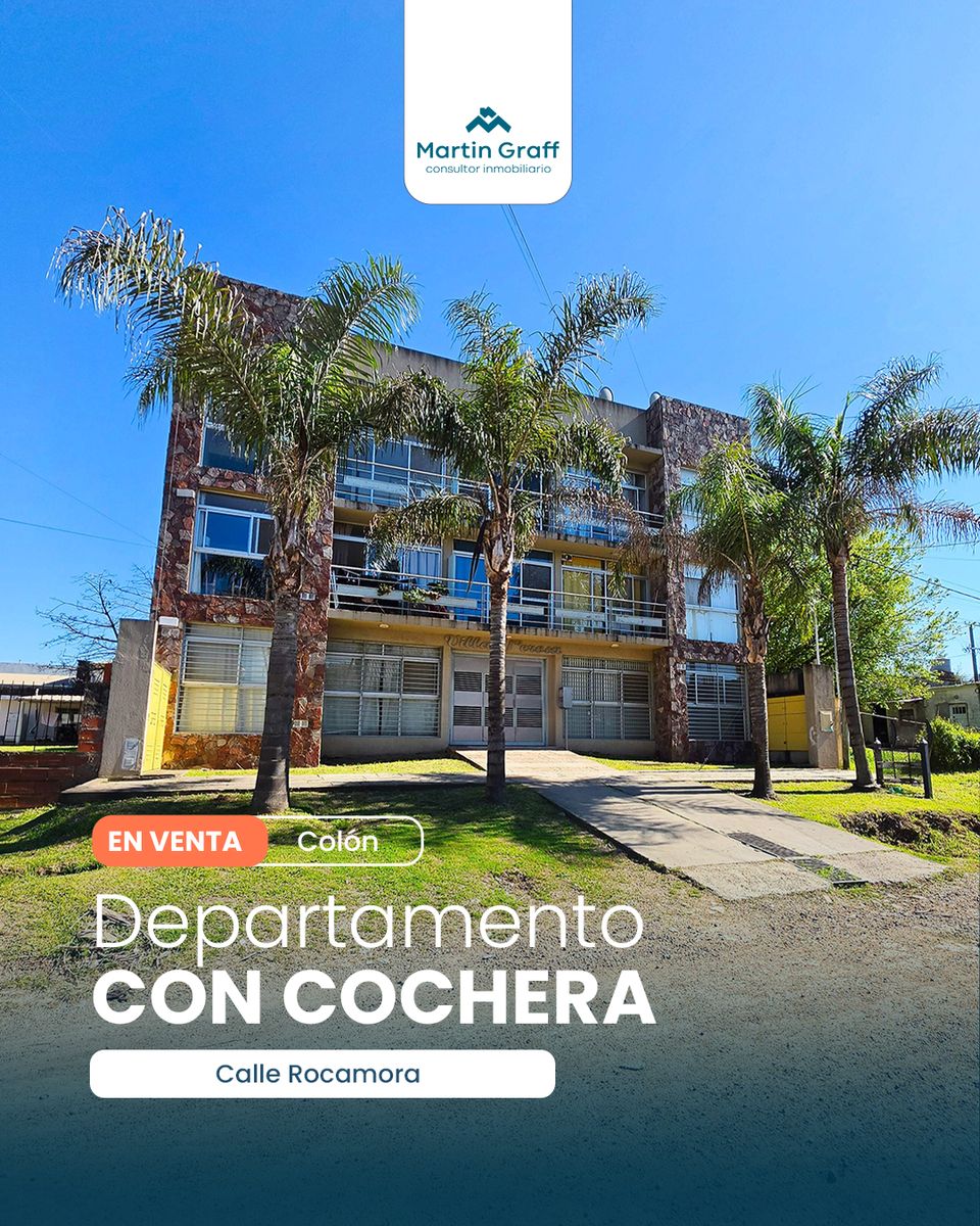 Departamento en venta en Colón con cochera | Apto crédito