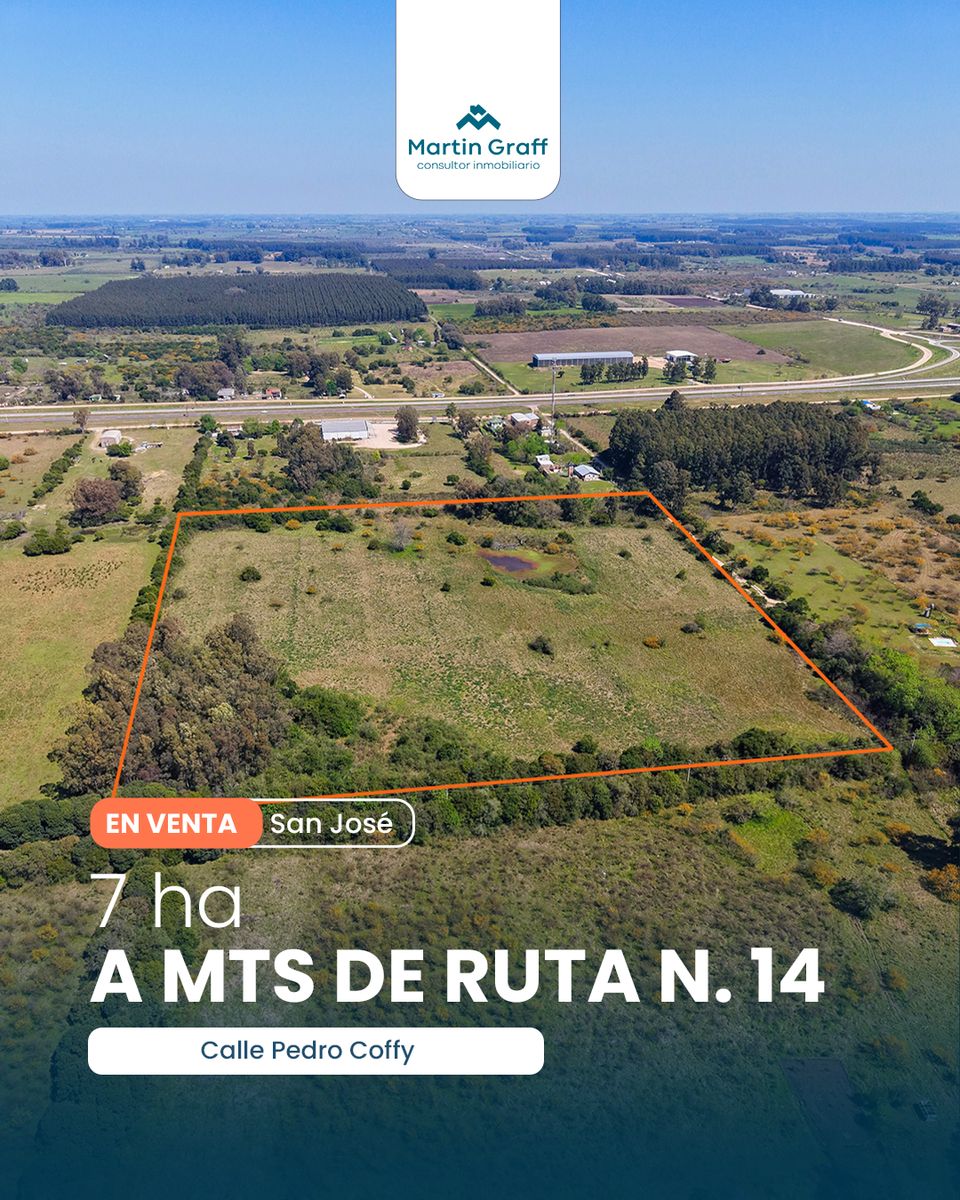 Fracción de 6,64 hectáreas cerca de Ruta 14 - San José