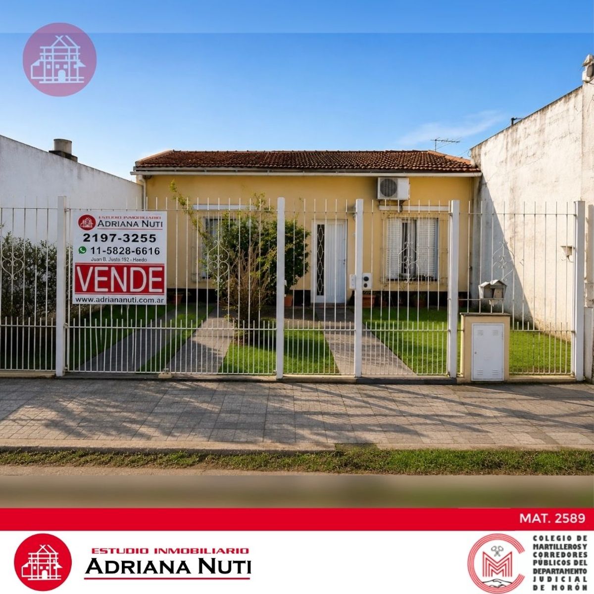 HAEDO - CASA A RECICLAR EN IMPORTANTE LOTE
