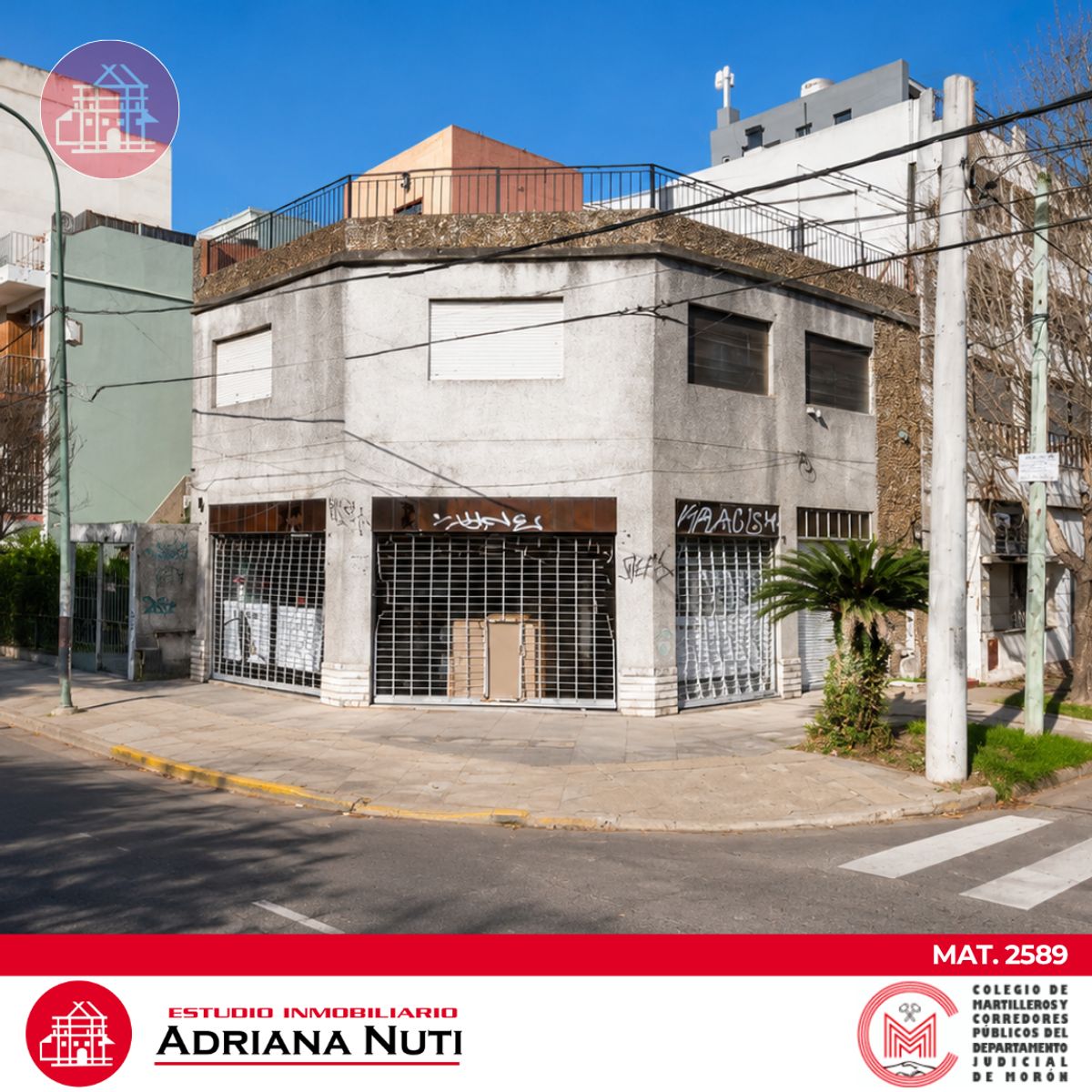 Propiedad de uso mixto en esquina - Haedo