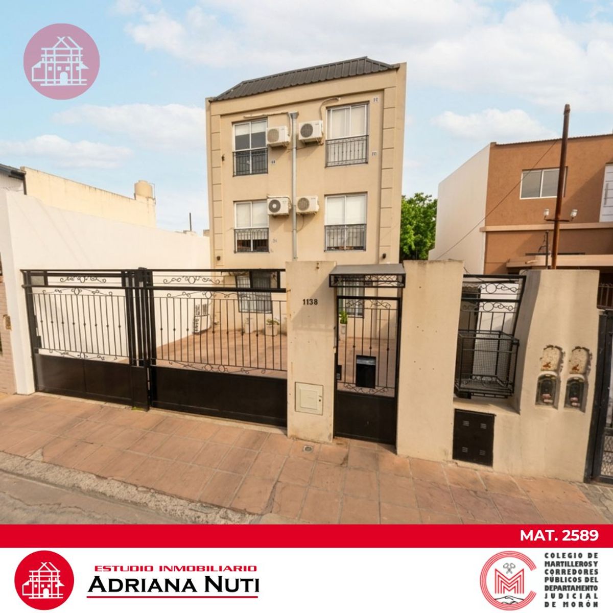 Luminoso Departamento en Villa Sarmiento