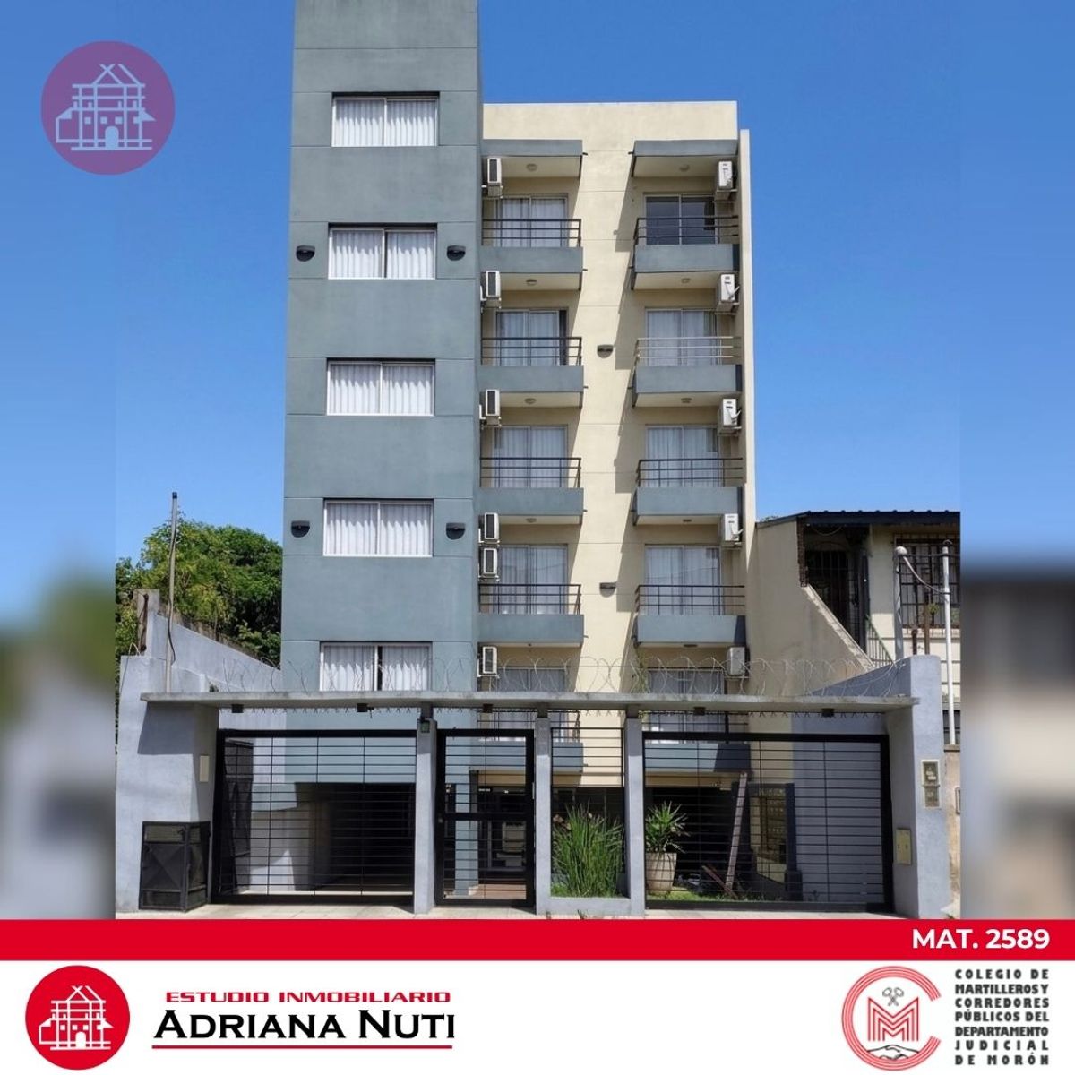 Departamento Dos Ambientes en Venta, Haedo