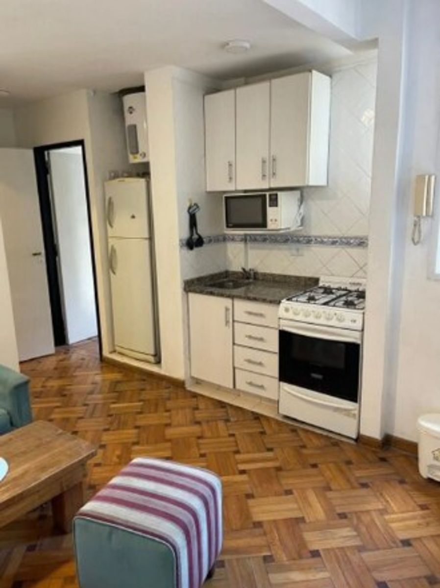 Departamento 2 ambientes con muebles