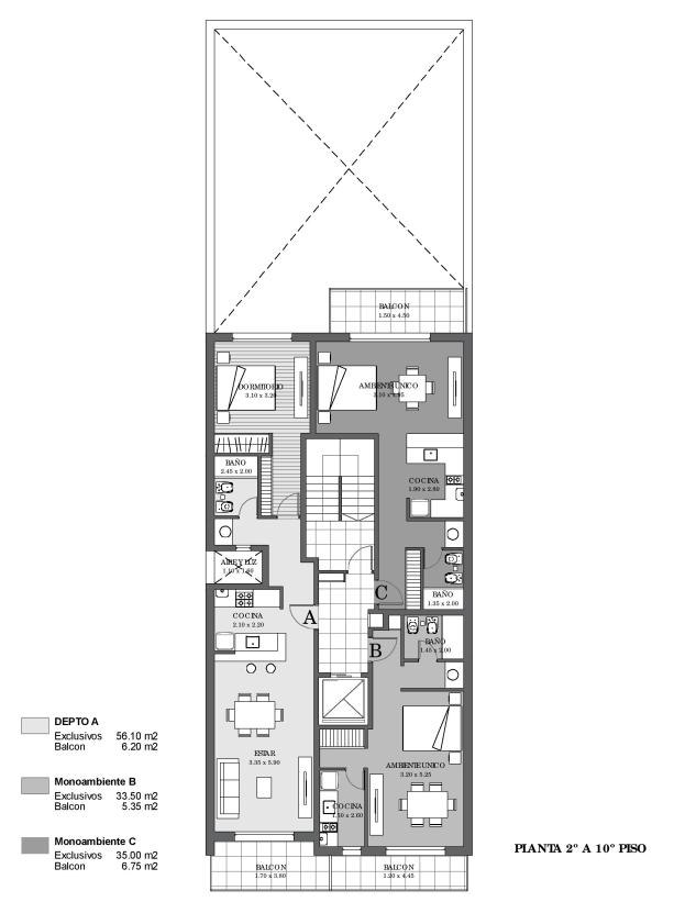 Departamento en Venta en Rosario - Cafferata al 800