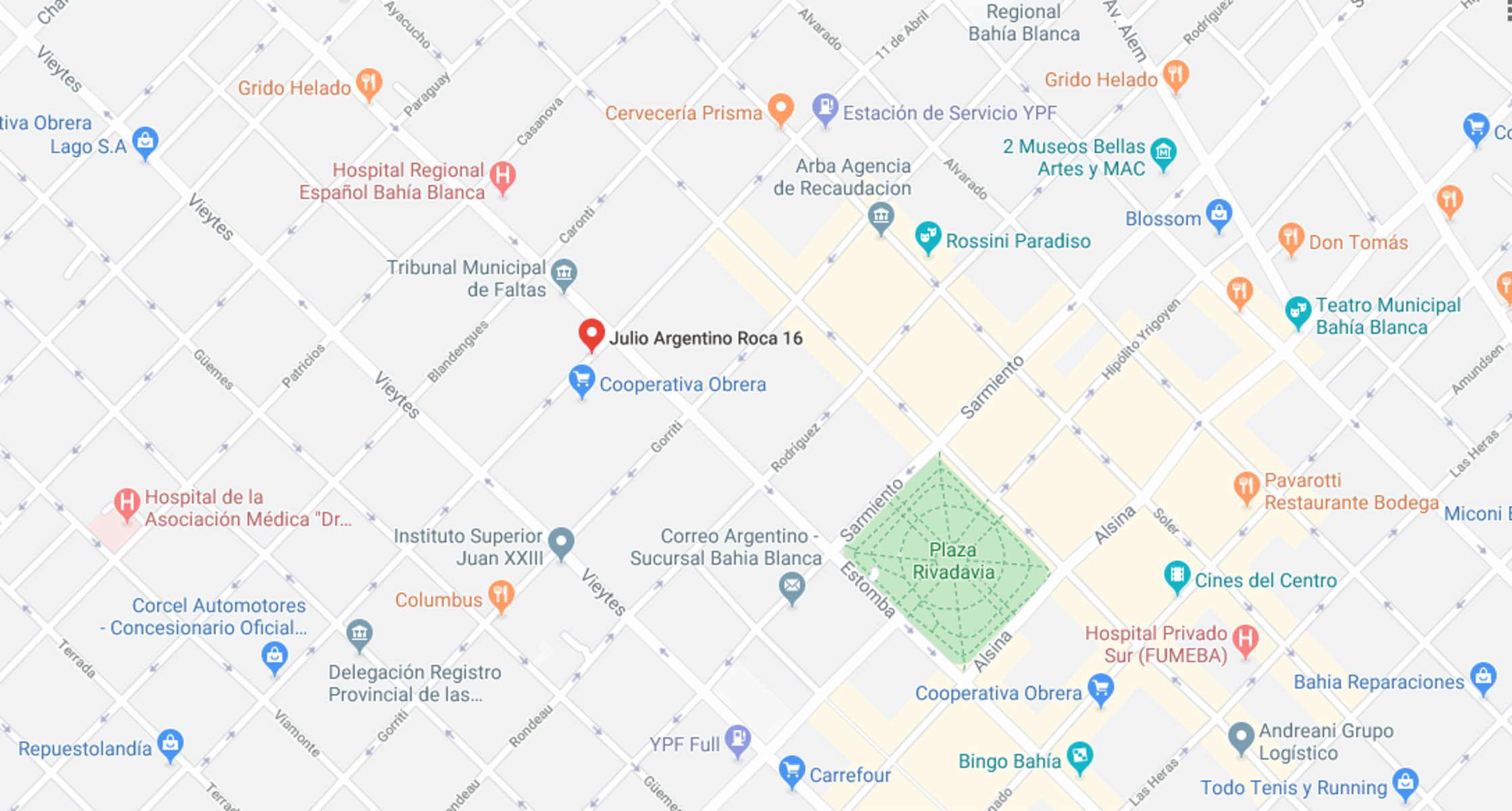 Cochera venta Roca 16