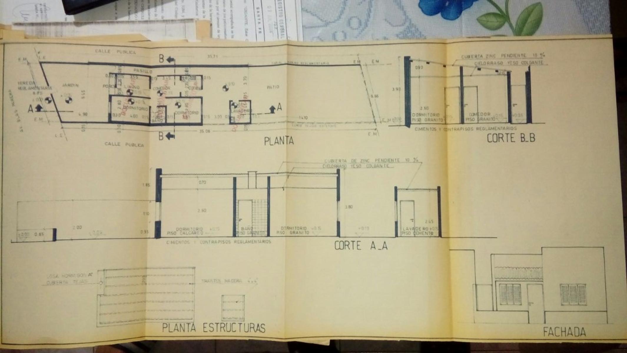 Planos de la propiedad