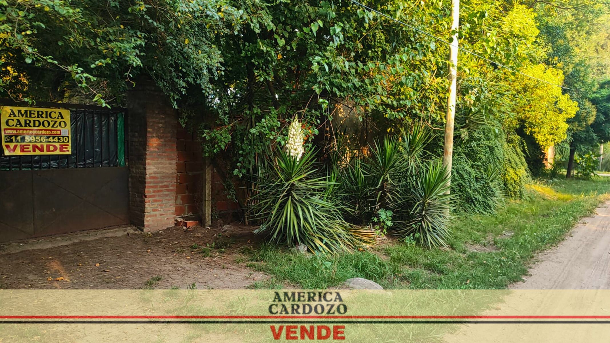 Oportunidad en La Reja Moreno  lote perimetrado con proyecto de loteo+casa 100 m² a terminar