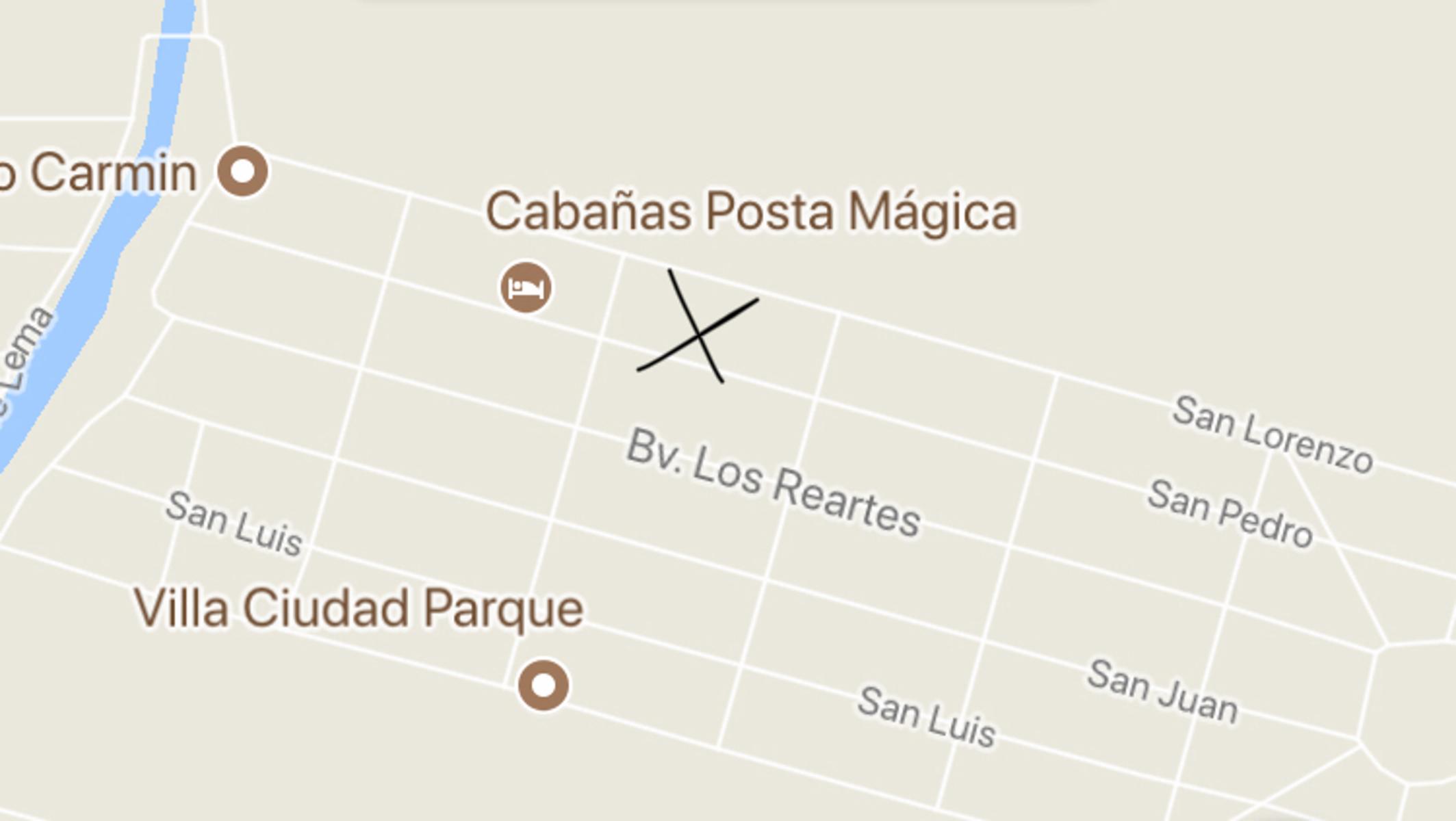 SE EVB¿NDE TERRENO EN LOS REARTES , A UNA CUADRA DE AV PRINCIPAL .