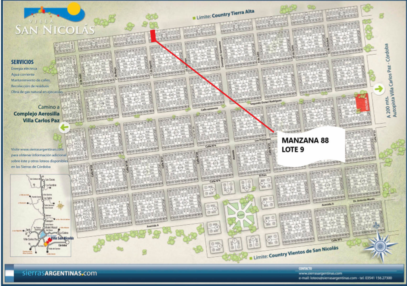TERRENO EN VENTA 350M2 VILLA SAN NICOLAS ESCRITURA