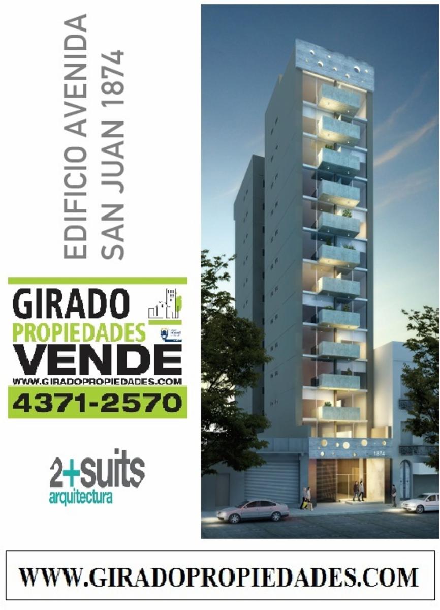 AV SAN JUAN 1800. DPTO A ESTRENAR EN TORRE FULL AMENITIES. ZONA EN CRECIMIENTO.