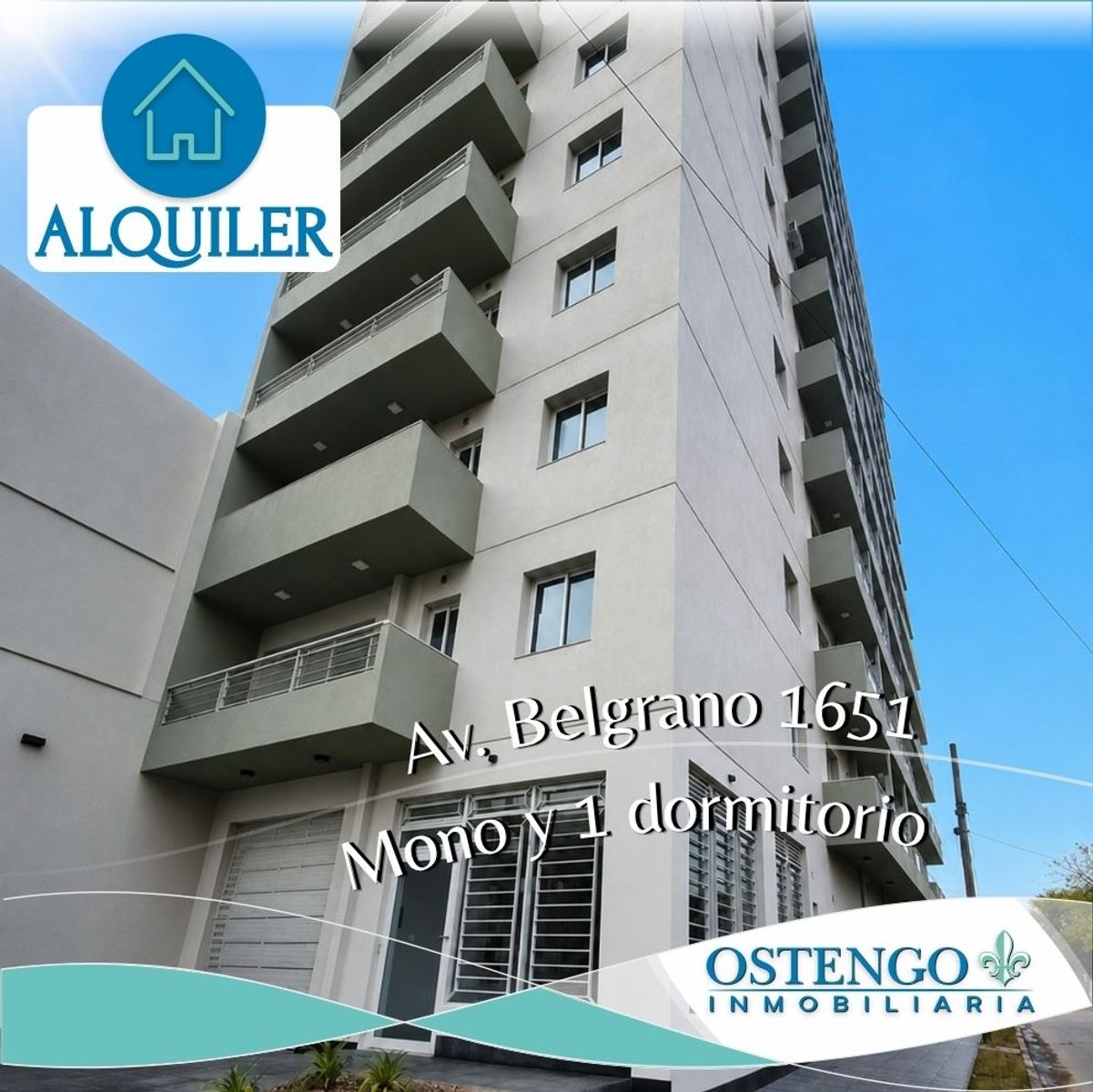 ALQUILER-DPTO-1 DORM-AV BELGRANO 1651