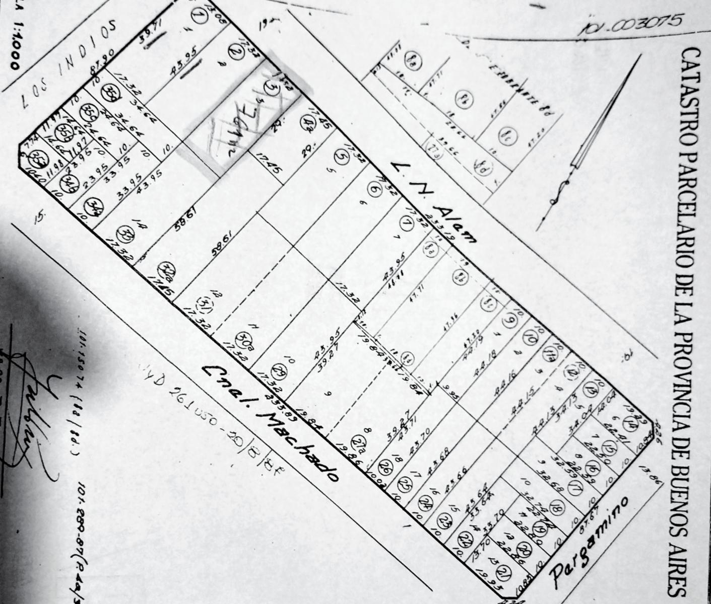 Planos de la propiedad