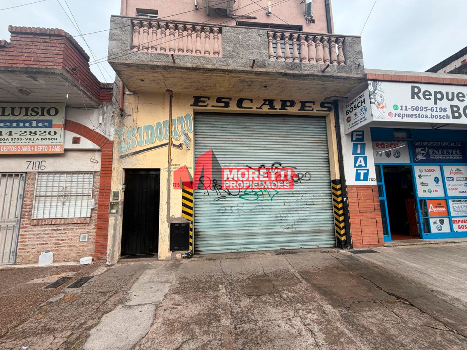 ALQUILER - Local 144 M2 - Santos Vega al 7100 - Villa Bosch
