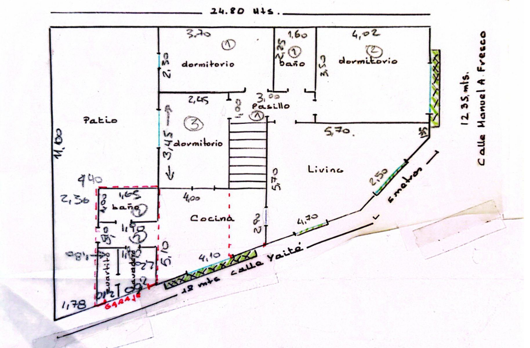 Planos de la propiedad