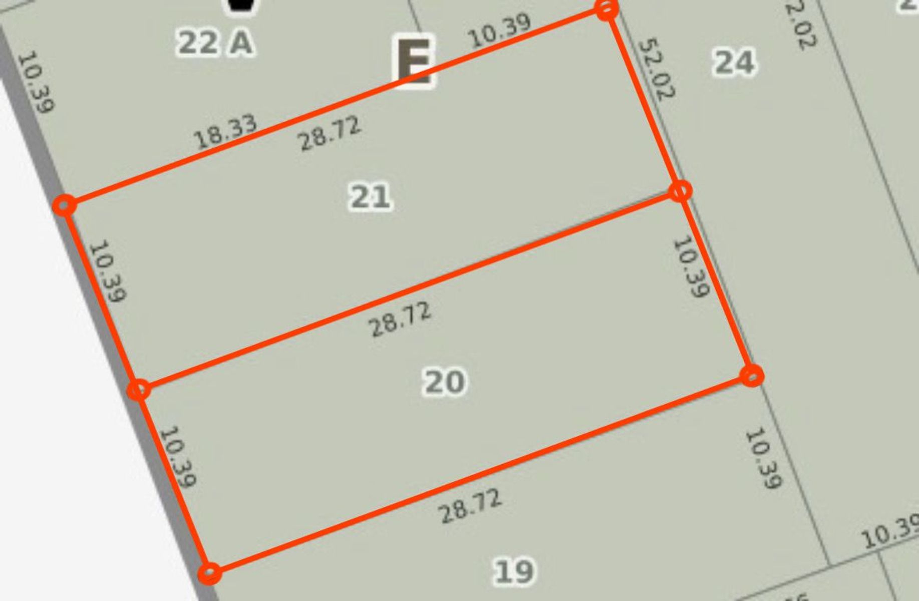 Planos de la propiedad