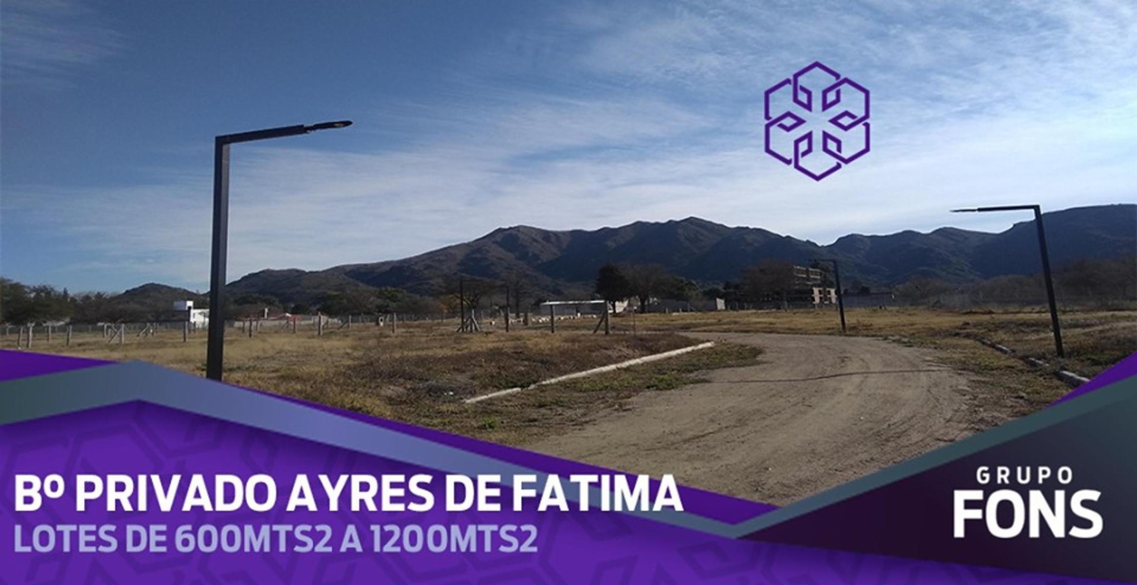 TERRENO AYRES DE FATIMA