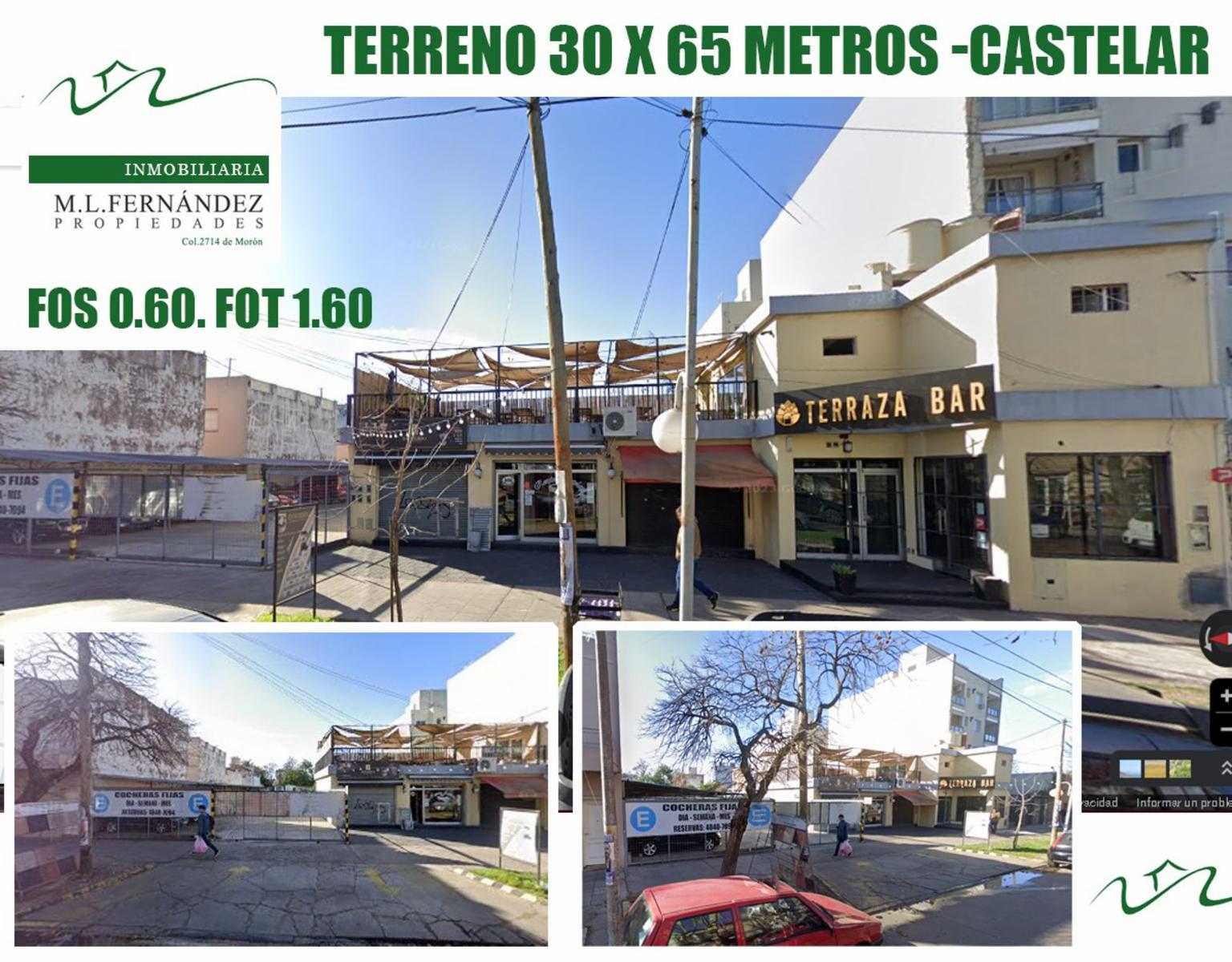 Unica Fracción 30 metros x 65 metros, Centro de Castelar