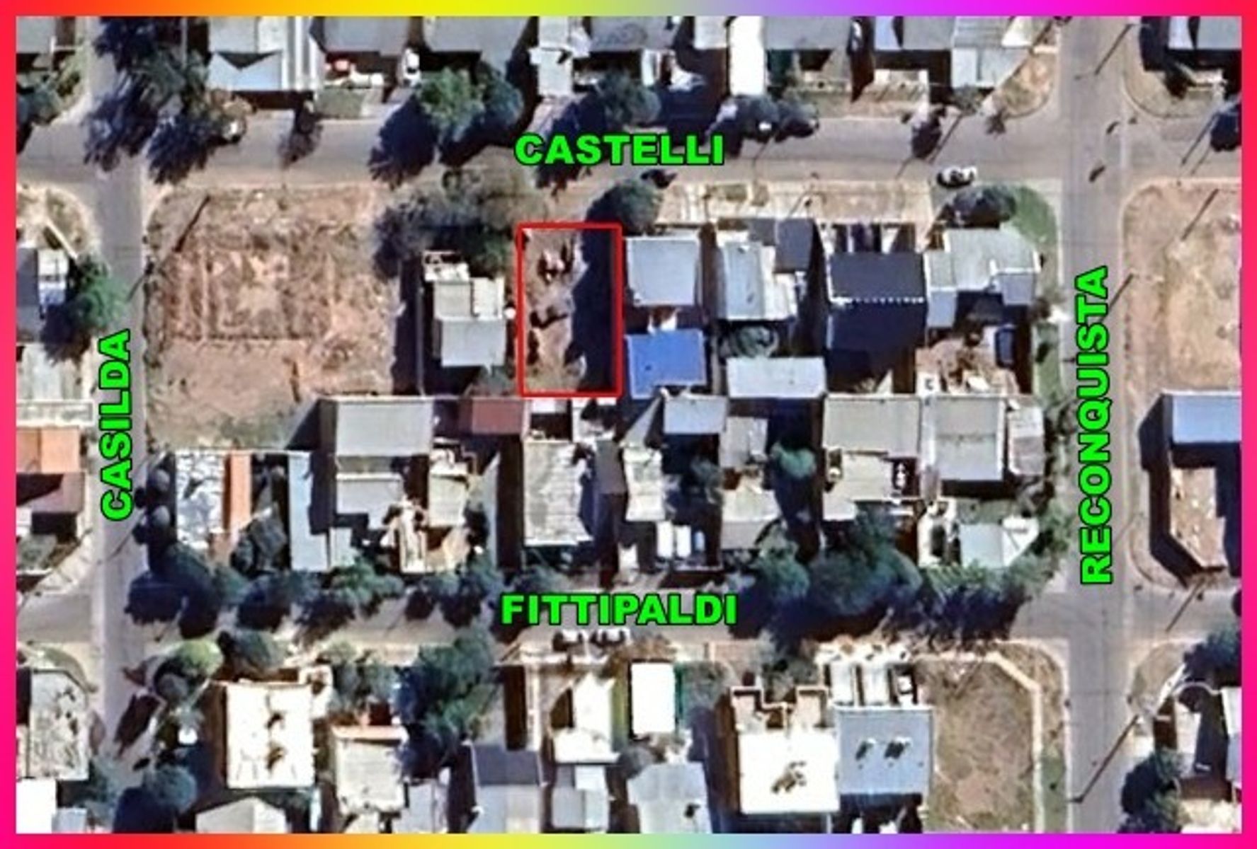 Se vende Terreno baldío de 275 m2. calle Castellial4.000,Neuquéncapital, Provincia de Neuquén.