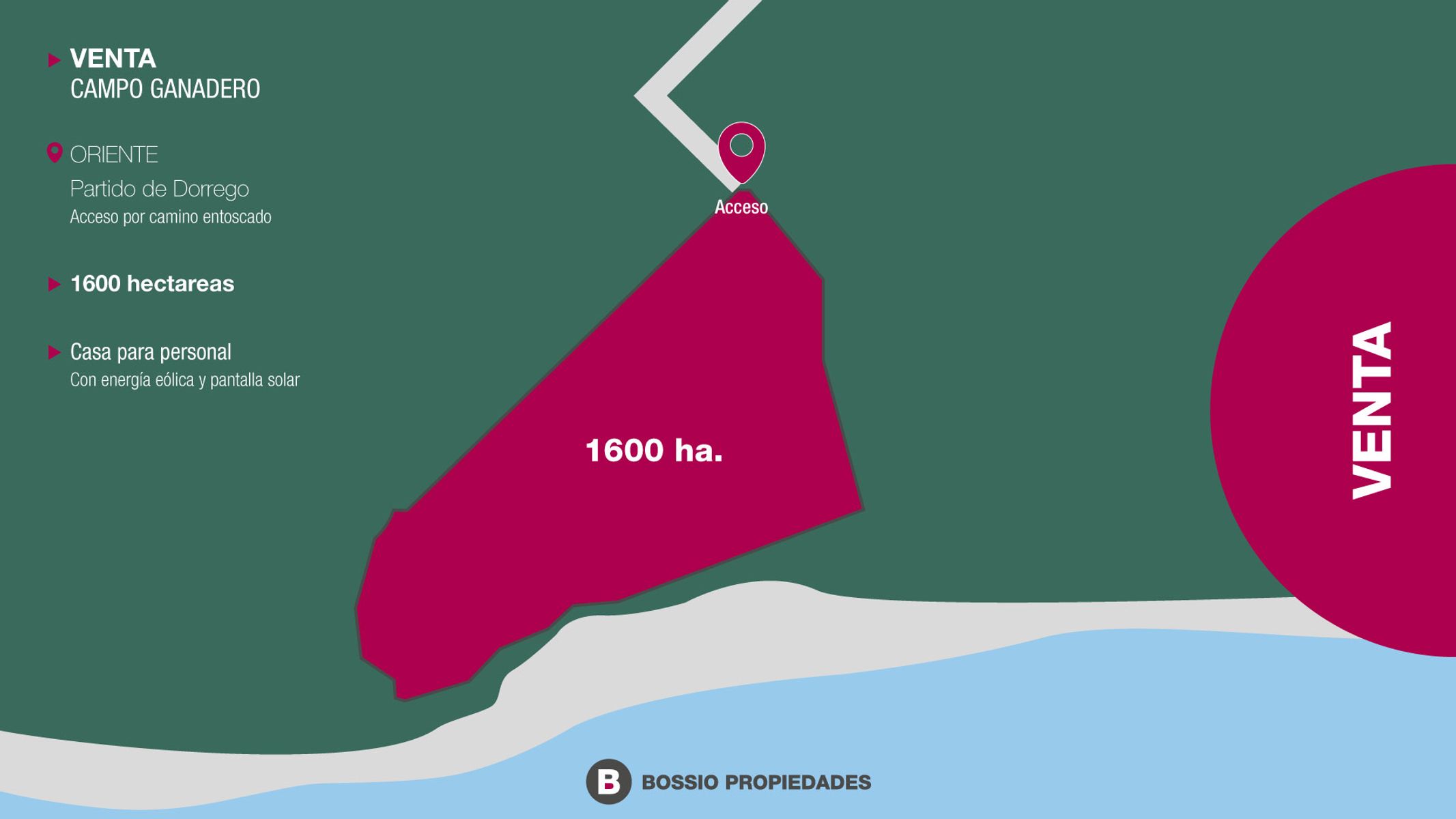 SE VENDEN 1600 ha GANADERAS zona ORIENTE