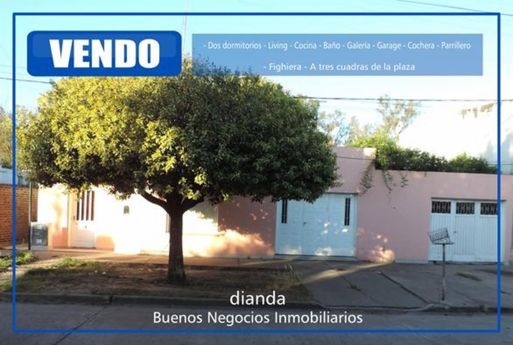Venta casa 2 dormitorios - Fighiera